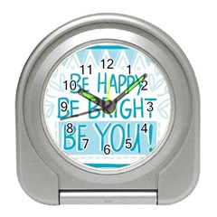 Motivation Positive Inspirational Travel Alarm Clocks