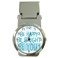 Motivation Positive Inspirational Money Clip Watches