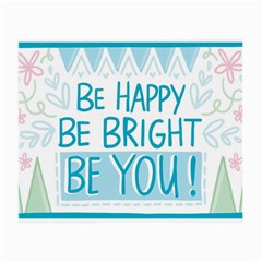 Motivation Positive Inspirational Small Glasses Cloth (2-Side)