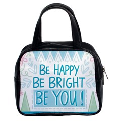 Motivation Positive Inspirational Classic Handbags (2 Sides)