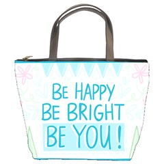 Motivation Positive Inspirational Bucket Bags by Sapixe