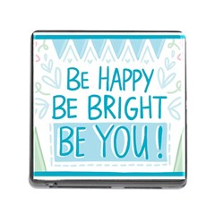 Motivation Positive Inspirational Memory Card Reader (Square)