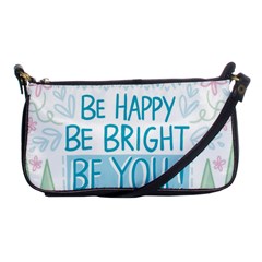 Motivation Positive Inspirational Shoulder Clutch Bags by Sapixe