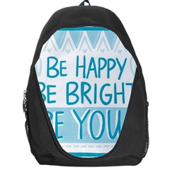 Motivation Positive Inspirational Backpack Bag