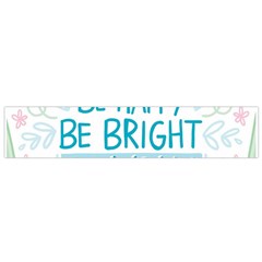 Motivation Positive Inspirational Small Flano Scarf