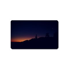 Nature Night Colorful Landscape Magnet (name Card) by Sapixe