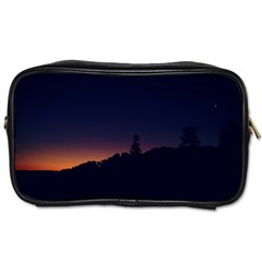 Nature Night Colorful Landscape Toiletries Bags by Sapixe