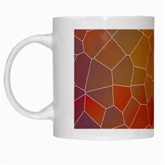 Colors Modern Contemporary Graphic White Mugs by Sapixe