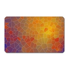 Colors Modern Contemporary Graphic Magnet (rectangular) by Sapixe