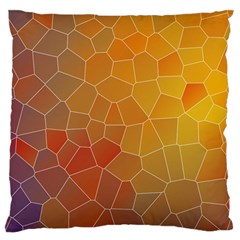 Colors Modern Contemporary Graphic Large Flano Cushion Case (two Sides) by Sapixe