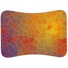 Colors Modern Contemporary Graphic Velour Seat Head Rest Cushion