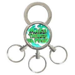 Gears Gear Interaction Act Do 3-ring Key Chains by Sapixe