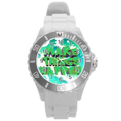 Gears Gear Interaction Act Do Round Plastic Sport Watch (l) by Sapixe