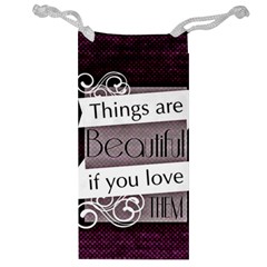 Beautiful Things Encourage Jewelry Bags by Sapixe