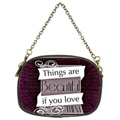 Beautiful Things Encourage Chain Purses (two Sides)  by Sapixe