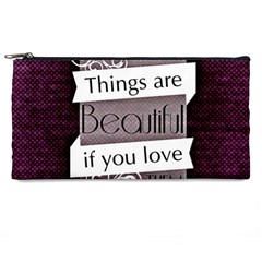 Beautiful Things Encourage Pencil Cases by Sapixe