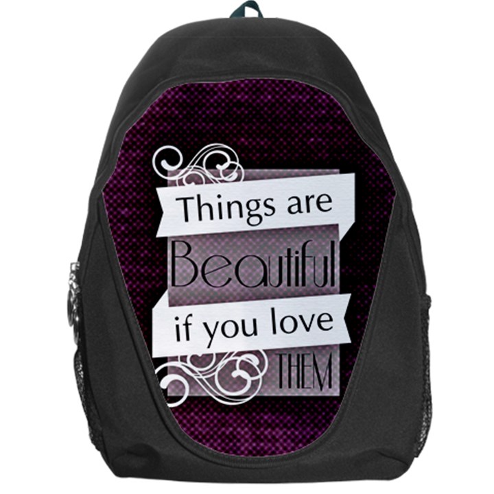 Beautiful Things Encourage Backpack Bag