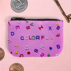 Pattern Desktop Sign Aerial Mini Coin Purses by Sapixe