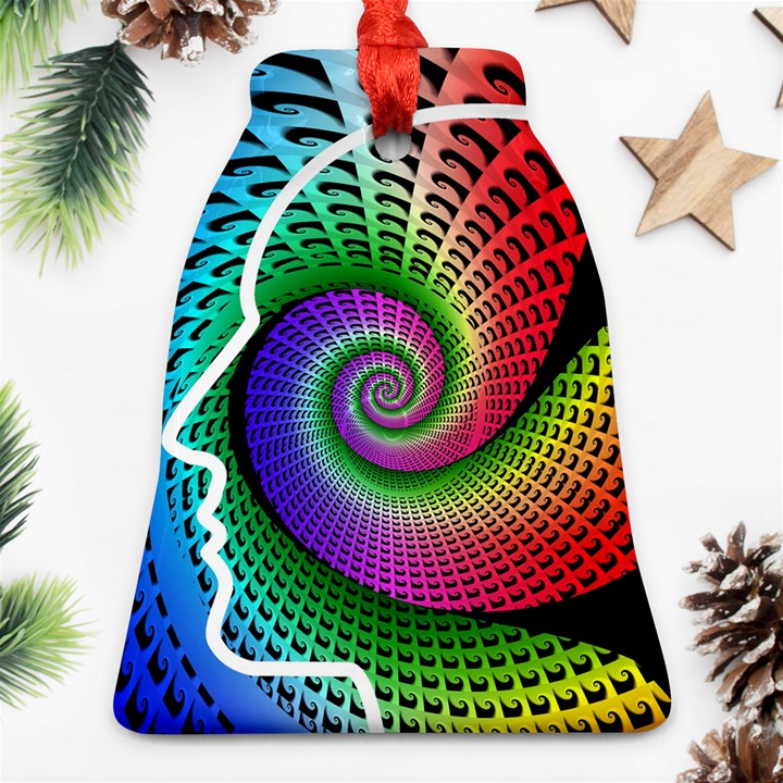 Head Spiral Self Confidence Ornament (Bell)