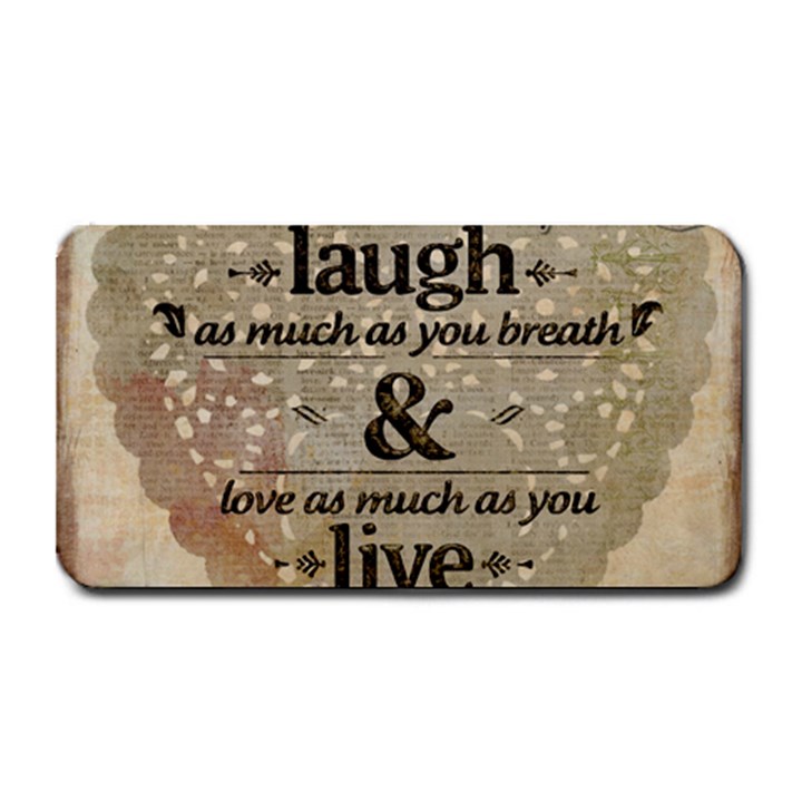 Motivational Calligraphy Grunge Medium Bar Mats