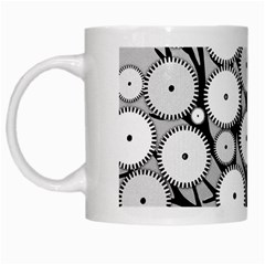 Gears Tree Structure Networks White Mugs