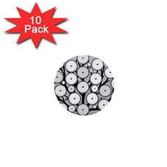 Gears Tree Structure Networks 1  Mini Buttons (10 pack) 