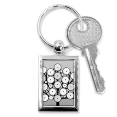 Gears Tree Structure Networks Key Chains (Rectangle) 