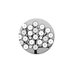 Gears Tree Structure Networks Golf Ball Marker (10 pack)