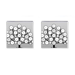 Gears Tree Structure Networks Cufflinks (Square)