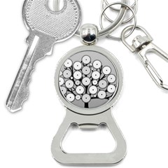 Gears Tree Structure Networks Bottle Opener Key Chains