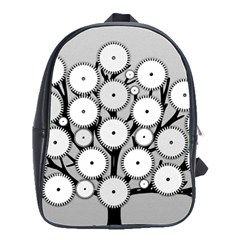 Gears Tree Structure Networks School Bag (Large)