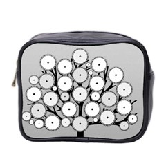 Gears Tree Structure Networks Mini Toiletries Bag 2-Side