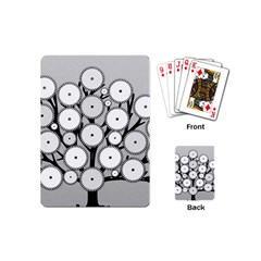 Gears Tree Structure Networks Playing Cards (Mini) 