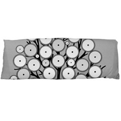 Gears Tree Structure Networks Body Pillow Case (Dakimakura)