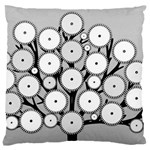 Gears Tree Structure Networks Large Cushion Case (Two Sides) Front