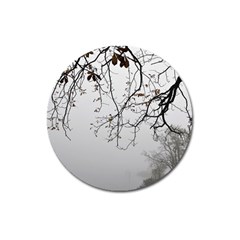 Tree Nature Landscape Magnet 3  (round) by Sapixe