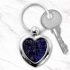 Networks Internet Social Key Chains (heart)  by Sapixe