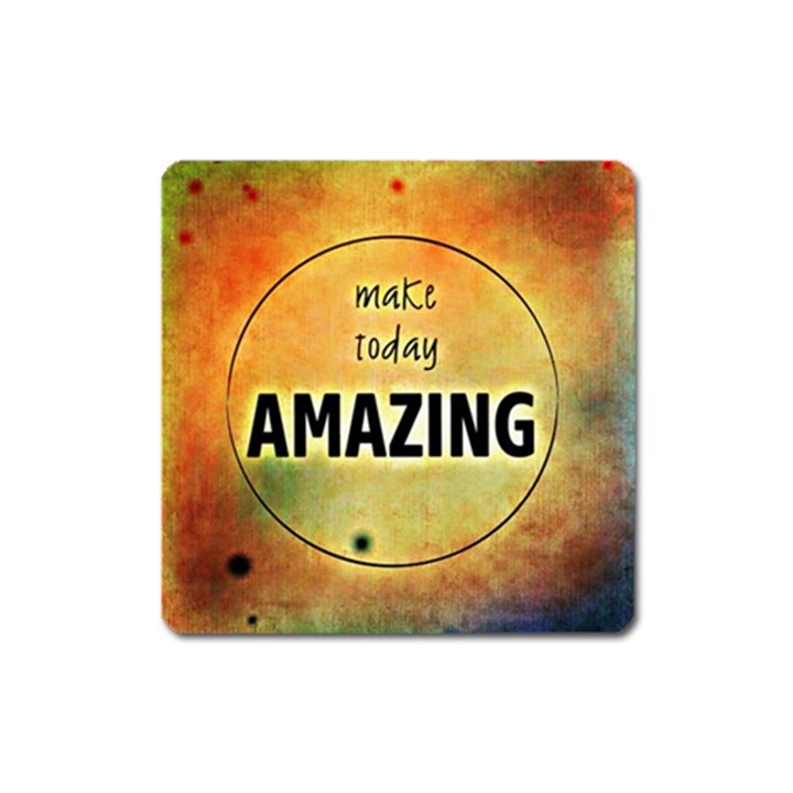 Beautiful Day Cheerful Munter Square Magnet