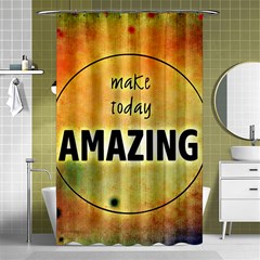 Beautiful Day Cheerful Munter Shower Curtain 48  X 72  (small)  by Sapixe