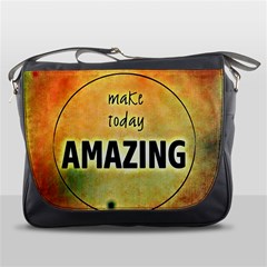 Beautiful Day Cheerful Munter Messenger Bags by Sapixe