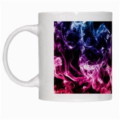 Smoke Colors Soul Black Blue White Mugs by Sapixe