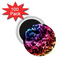 Smoke Colors Soul Black Blue 1 75  Magnets (100 Pack)  by Sapixe