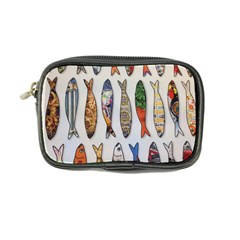 Fish Sardines Motive Pattern Coin Purse by Sapixe