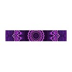 Mandala Purple Mandalas Balance Flano Scarf (Mini) Front