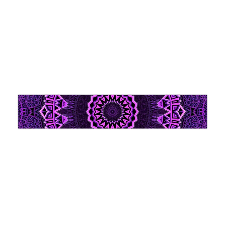 Mandala Purple Mandalas Balance Flano Scarf (Mini)