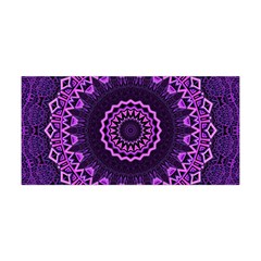 Mandala Purple Mandalas Balance Yoga Headband by Sapixe