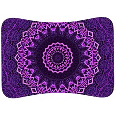 Mandala Purple Mandalas Balance Velour Seat Head Rest Cushion