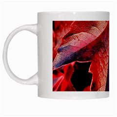 Wine Partner Wild Vine Leaves Plant White Mugs by Sapixe