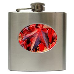 Wine Partner Wild Vine Leaves Plant Hip Flask (6 Oz) by Sapixe