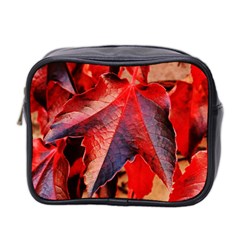 Wine Partner Wild Vine Leaves Plant Mini Toiletries Bag 2-side by Sapixe